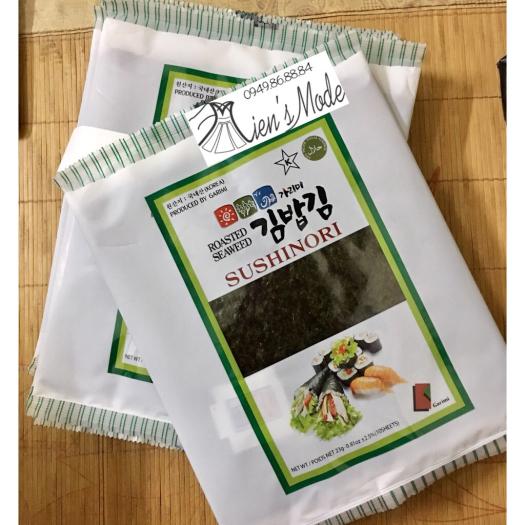 Rong biển Hàn Quốc làm cơm cuộn gimbab kimbap gói 10 lá