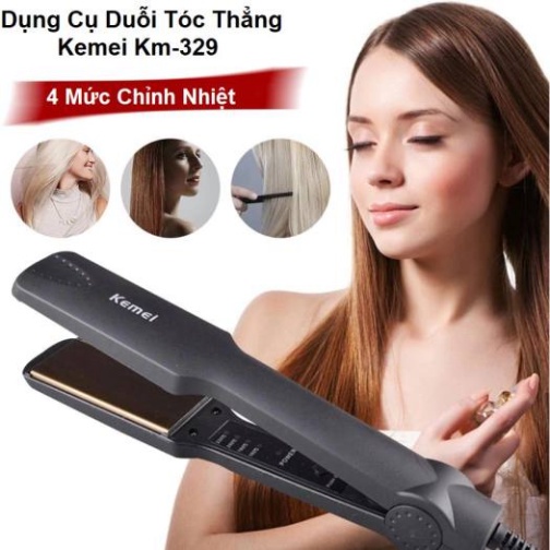 Kẹp duỗi tóc đa năng kemei 329 Máy ép tóc,uốn,duỗi,kẹp,tạo kiểu,là tóc thẳng mini Kemei 329 Máy duỗi tóc Đa năng Kemei KM-329 Máy Kẹp Ép Duỗi Thẳng Tóc 4 Mức Chỉnh Nhiệt Kemei Máy ép tóc mini Kemei 329, Máy duỗi tóc, Máy uốn thẳng