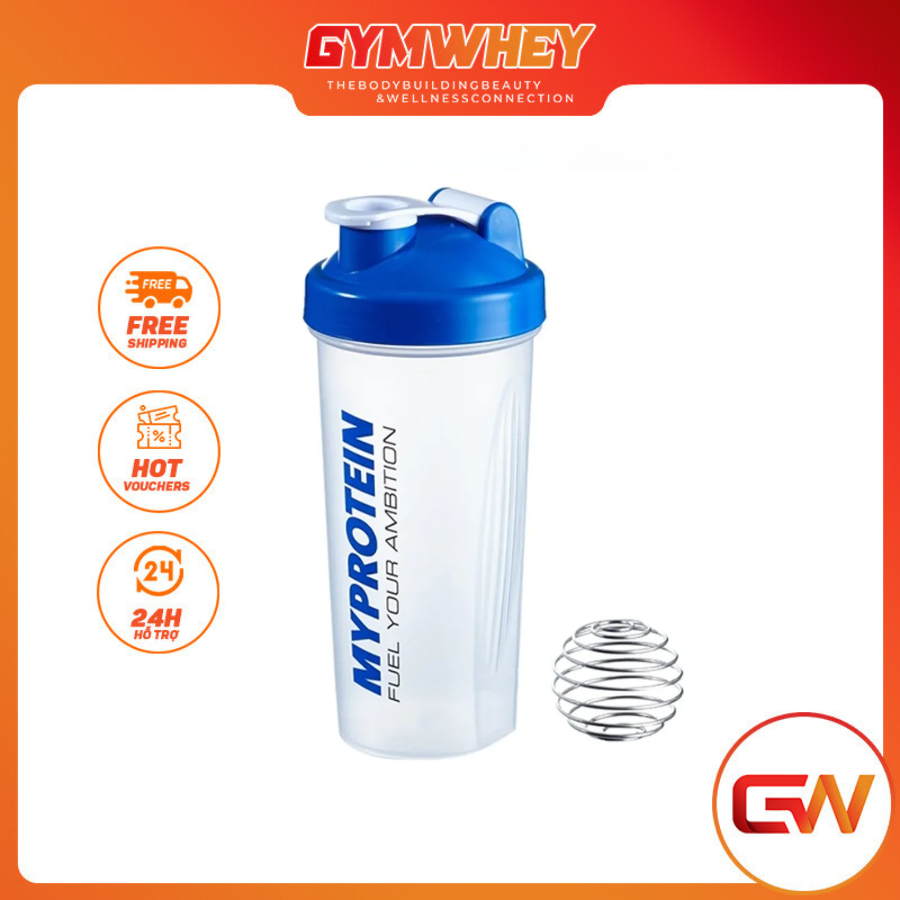 Bình Lắc Shaker Nhựa My Protein 1 Ngăn 700ml Siêu Đẹp Siêu Bền