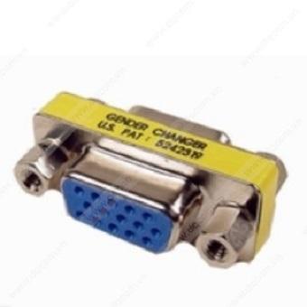 Đầu nối cáp VGA hai đầu cái dùng nối 2 sợi cáp VGA lại với nhau, tận dụng cáp ngắn thành dài, đỡ tốn chi phí thay cáp