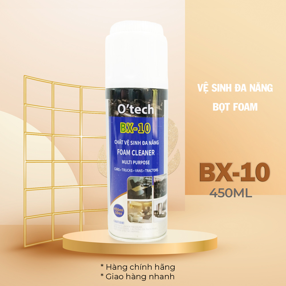 Bình xịt bọt foam vệ sinh đa năng O'tech BX-10 Gasket Sealant Remover