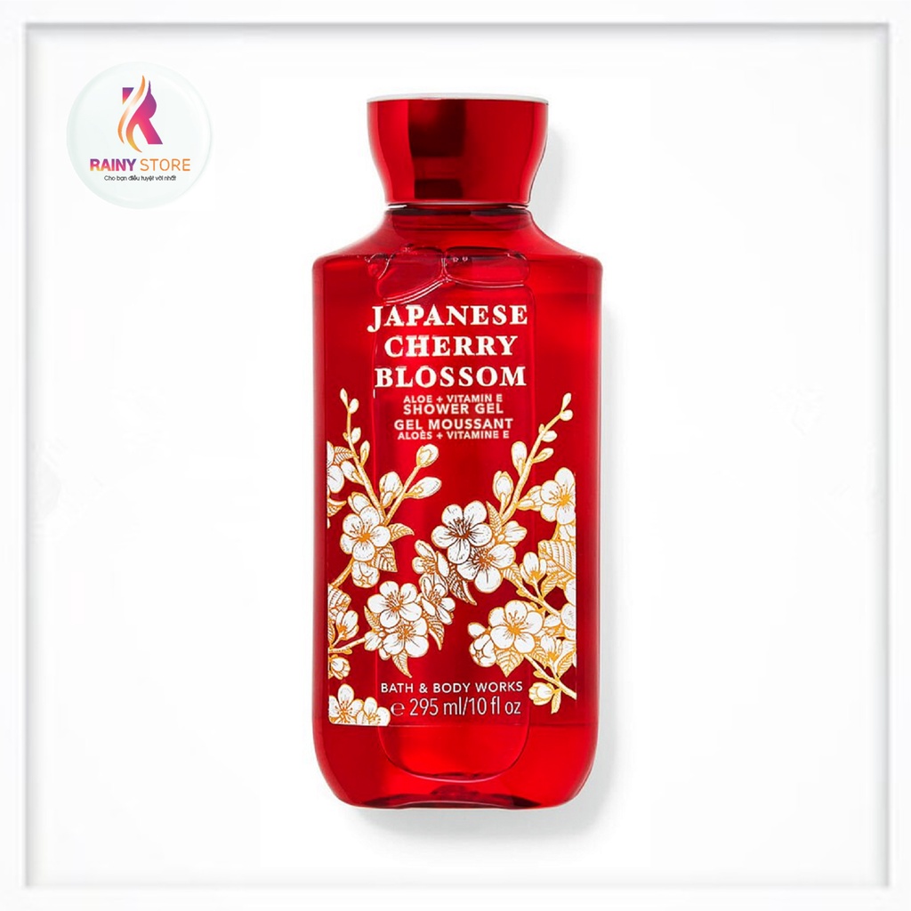 Gel tắm Bath & Body Works Japanese Cherry Blossom 295ml