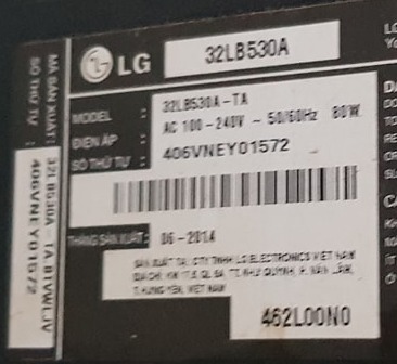 Bo mạch 32LB530, 32LN5110, 32LN5120