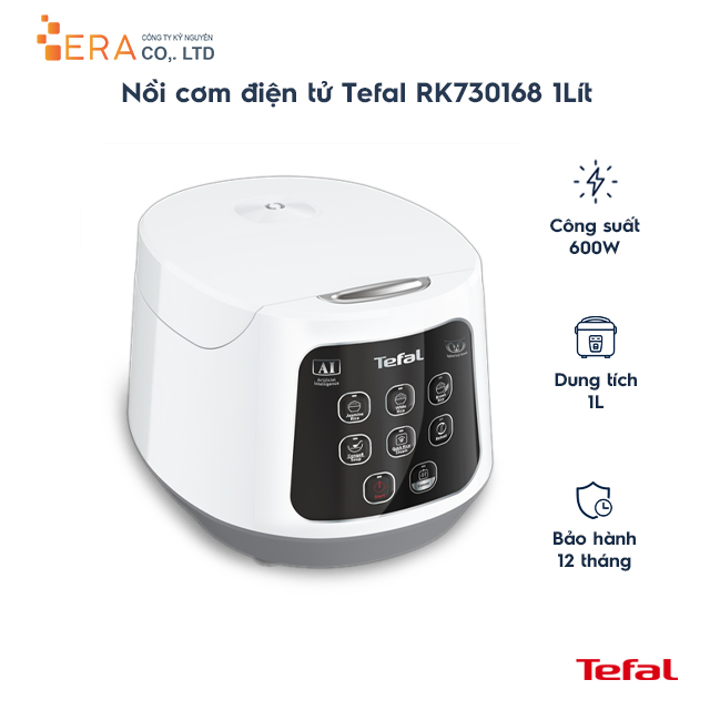 Nồi cơm điện tử tefal rk730168