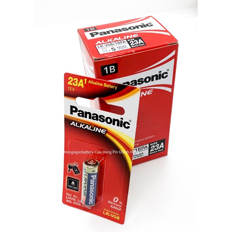 1 viên pin a23 / pin a27 12v panasonic dùng cho remote cửa cuốn , oto...