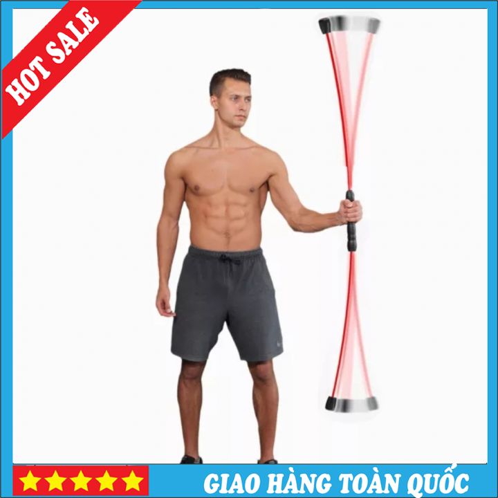 ⚡️SIÊU HOT ⚡️ Dụng Cụ Thể Dục Thanh Rung Đàn Hồi Tập Gym, Tập Thể Dục Giảm Béo Đàn Hồi Đa Năng Felix Tại Nhà