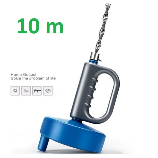 Dụng cụ thông cống 10m thế hệ mới GX-910