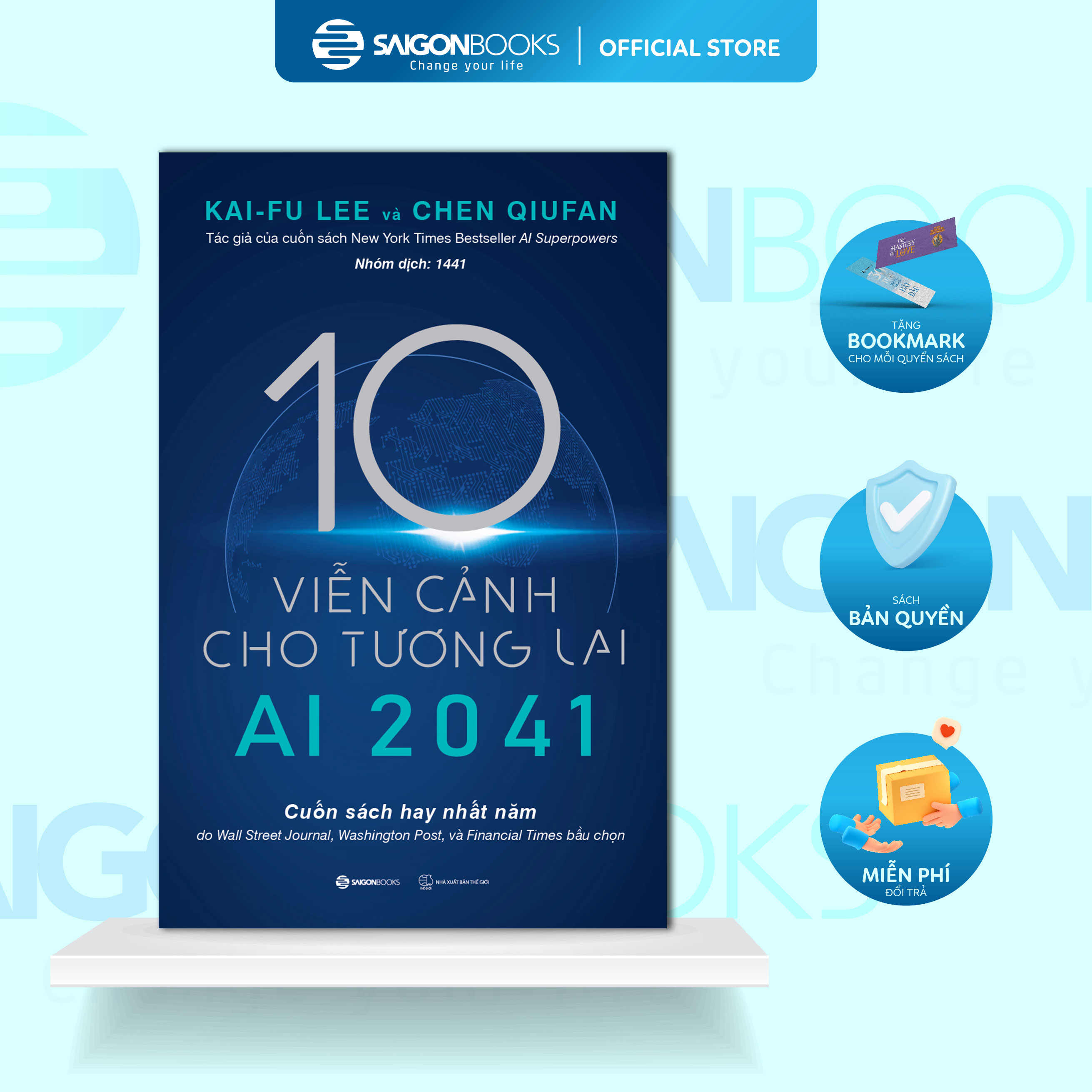 Ai 2041 - 10 viễn cảnh cho tương lai - tác giả chen qiufan, kai-fu lee