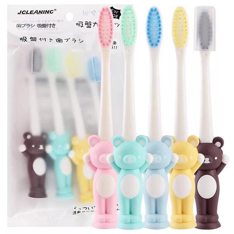Set 2 Chiếc Bàn chải đánh răng xuất Nhật cho bé yêu