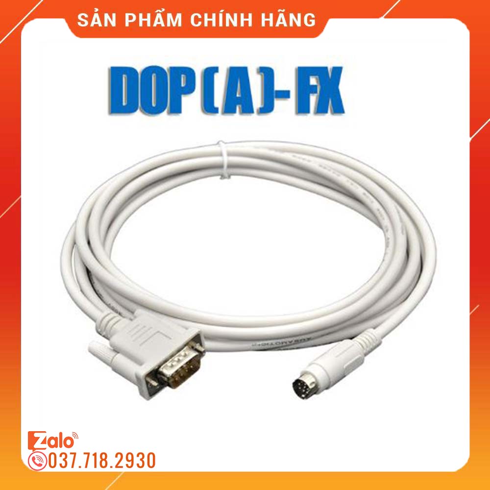 [HCM]Cáp kết nối HMI Delta với PLC Mitsubishi DOP(A)-FX - DOP-A-FX