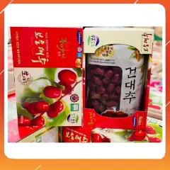 (CHÍN.H H.ÃNG)Táo đỏ Hàn Quốc Samsung sấy khô, Táo đỏ hữu cơ Hàn Quốc, hộp táo đỏ khô giàu dinh dưỡng, dùng pha trà giúp bổ sung khí huyết 1kg/1000g