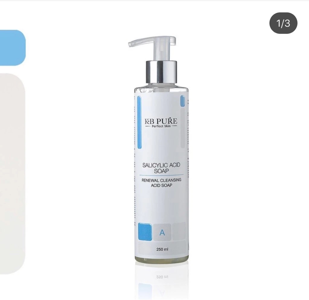 Gel tẩy tế bào chết bha – salicylic soap kb pure 250ml