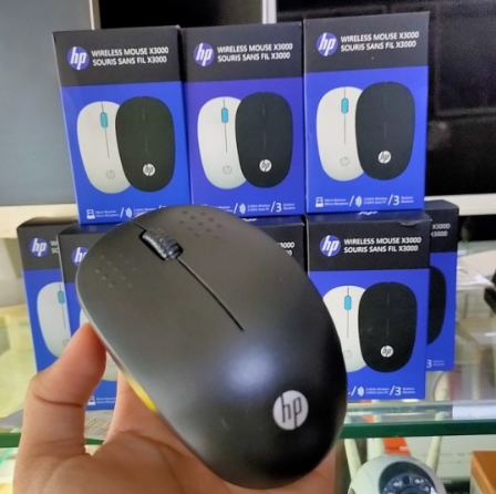 Chuột văn phòng, chuột không dây hp x3000 mẫu mới 2023
