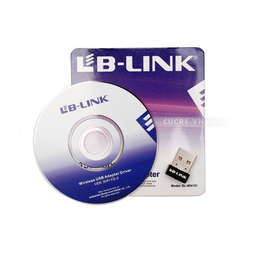 Repeater wifi - Usb thu wifi siêu nhỏ LB-LINK BL-WN151 Nano (Đen), Usb thu Wifi, Cục thu wifi. SkynetComputer.