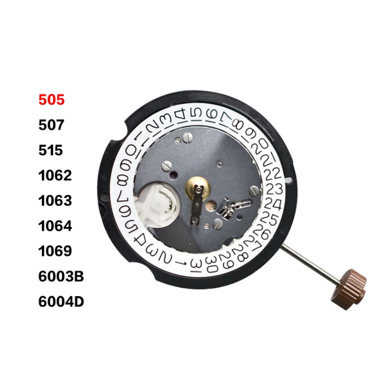 Máy đồng hồ ronda 1 lịch và 2 lịch 505 và 515 và 507 và 517