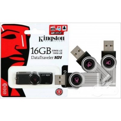 Usb kingston 16gb 2.0 dt101 đủ dung lượng