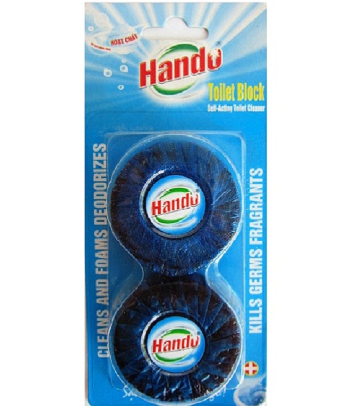 [HCM]Vỉ 2 viên tẩy Hando khử mùi bồn cầu toilet BHKN885