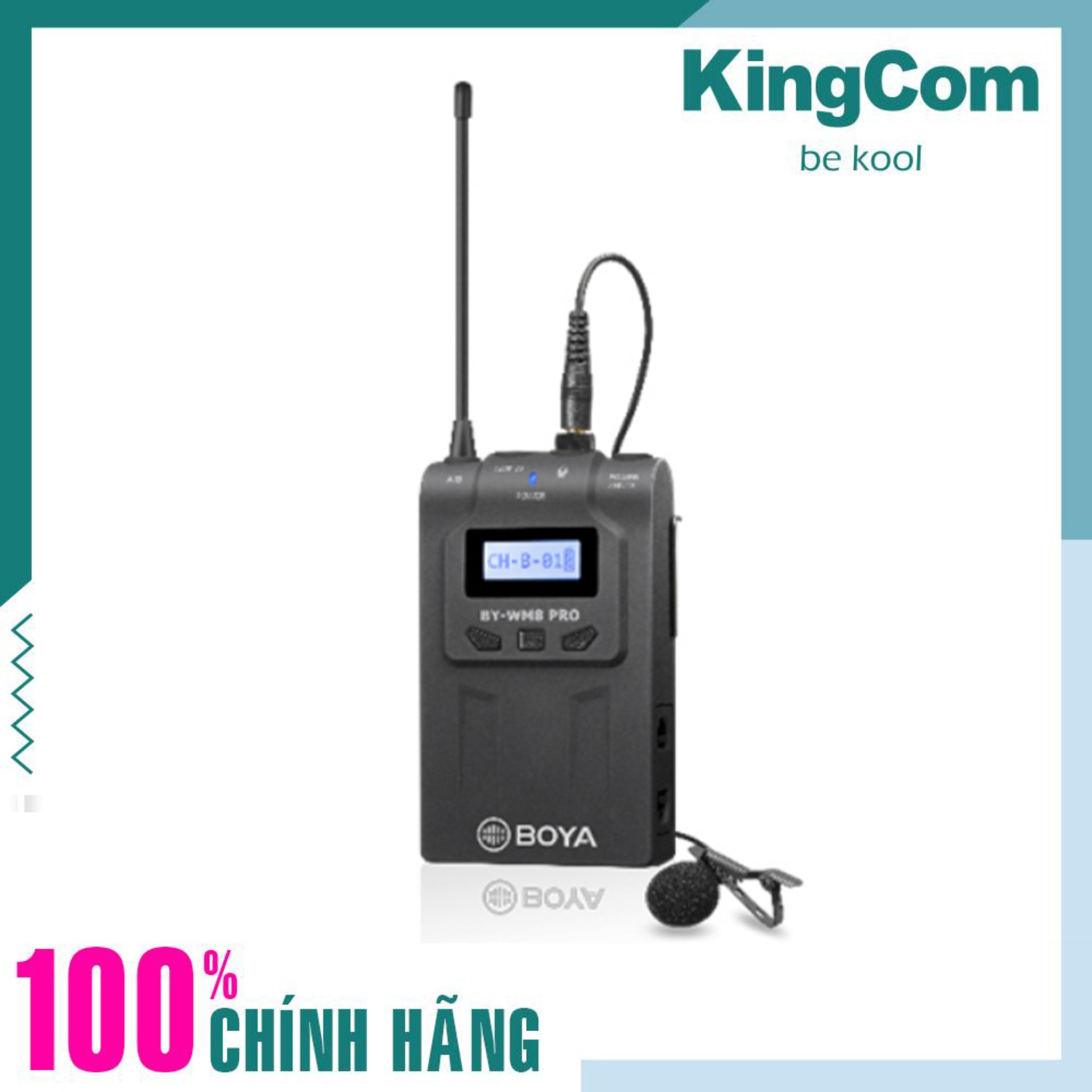 Microphone Chuyên Nghiệp BOYA Wireless Microphone System TX8 Pro