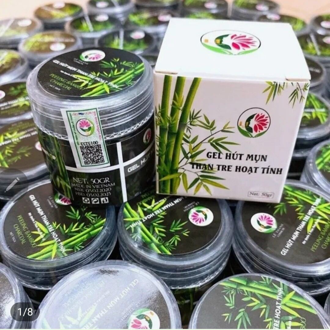 Gel lột mụn than tre hoạt tính Lê Thanh, keo lột mụn đầu đen
