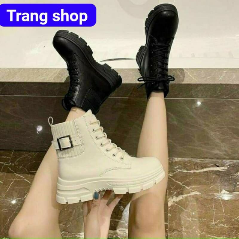 Bốt cổ cao ❤❤ boot da mềm full hộp hàng nhập Quảng châu