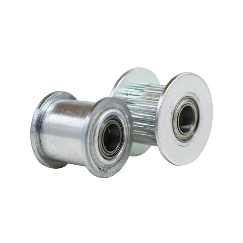 2 cái 2GT 20T bánh xe đồng bộ, ròng rọc 3/4/5mm lỗ, rộng 7/11mm có vòng bi không răng cho dây đai GT2