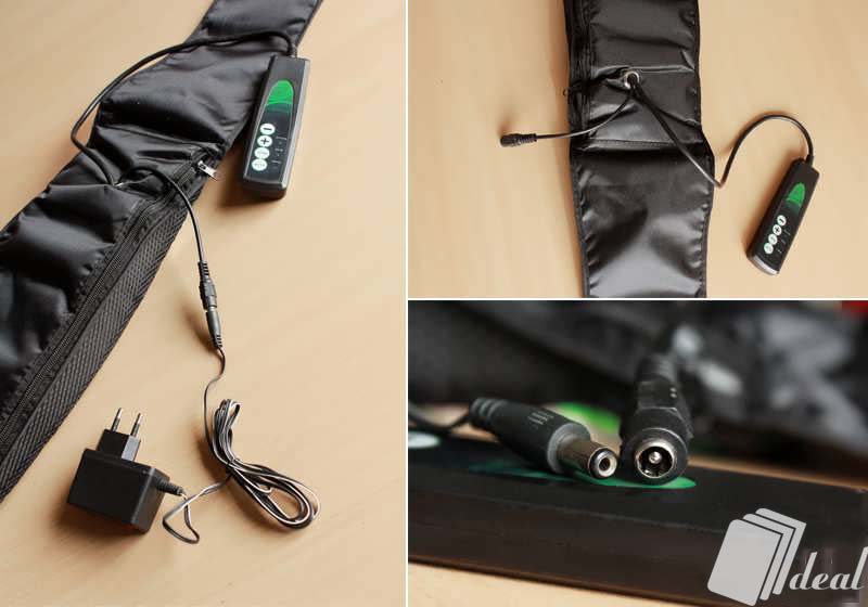 [HCM]Máy massage VibroAction giảm mỡ bụng (Trắng xanh)