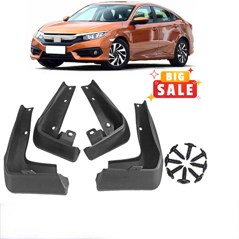 Chắn Bùn Civic 2016 2017 2018 2019 2020 2021 - Bộ 4 Chắn Bùn Bánh Honda Civic