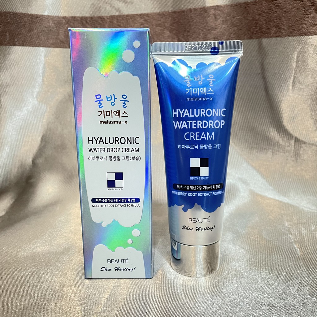 Kem dưỡng ẩm Melasma X Hyaluronic Water Drop Cream 80ml