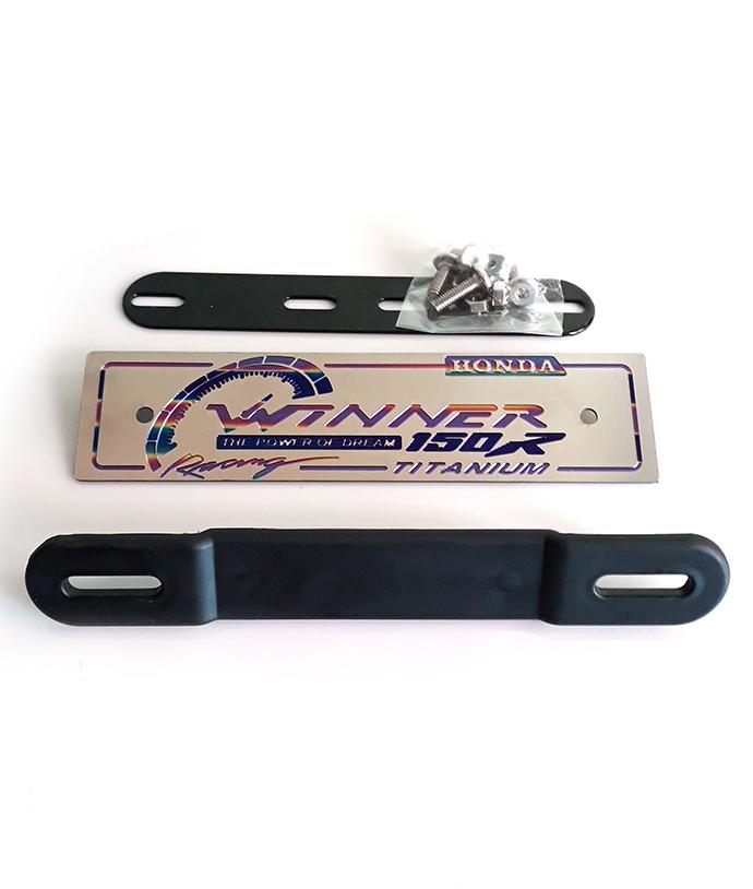 Full Bộ Bảng Tên Winner Titan Kèm Part Gắn Và Ốc Inox Thái MS1287