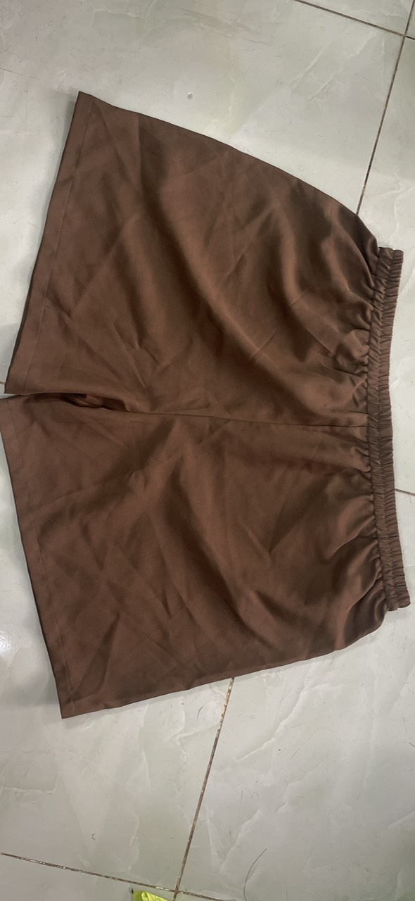Quần đùi cotton có dây rút