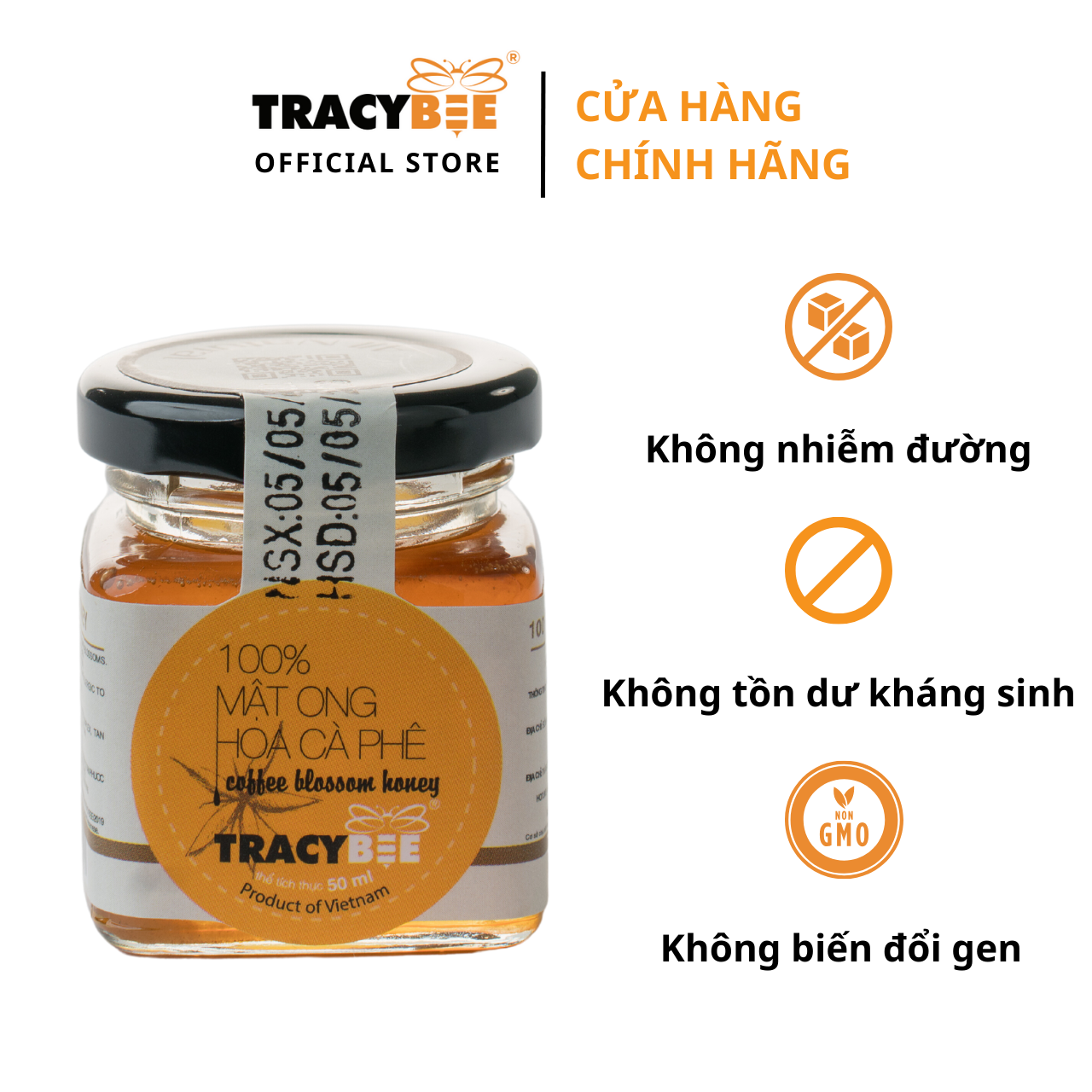 MẬT ONG HOA CÀ PHÊ TRACYBEE 50ML