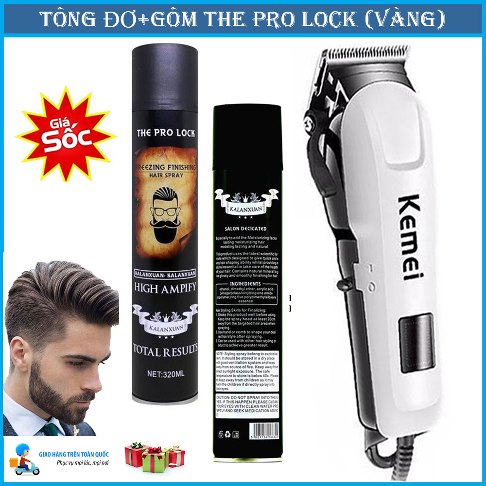 Tông đơ cắt tóc,Tông đơ cắt tóc chuyên nghiệp,combo tông đơ và keo vuốt tóc,cho mái tóc đẹp đầy nam tính.