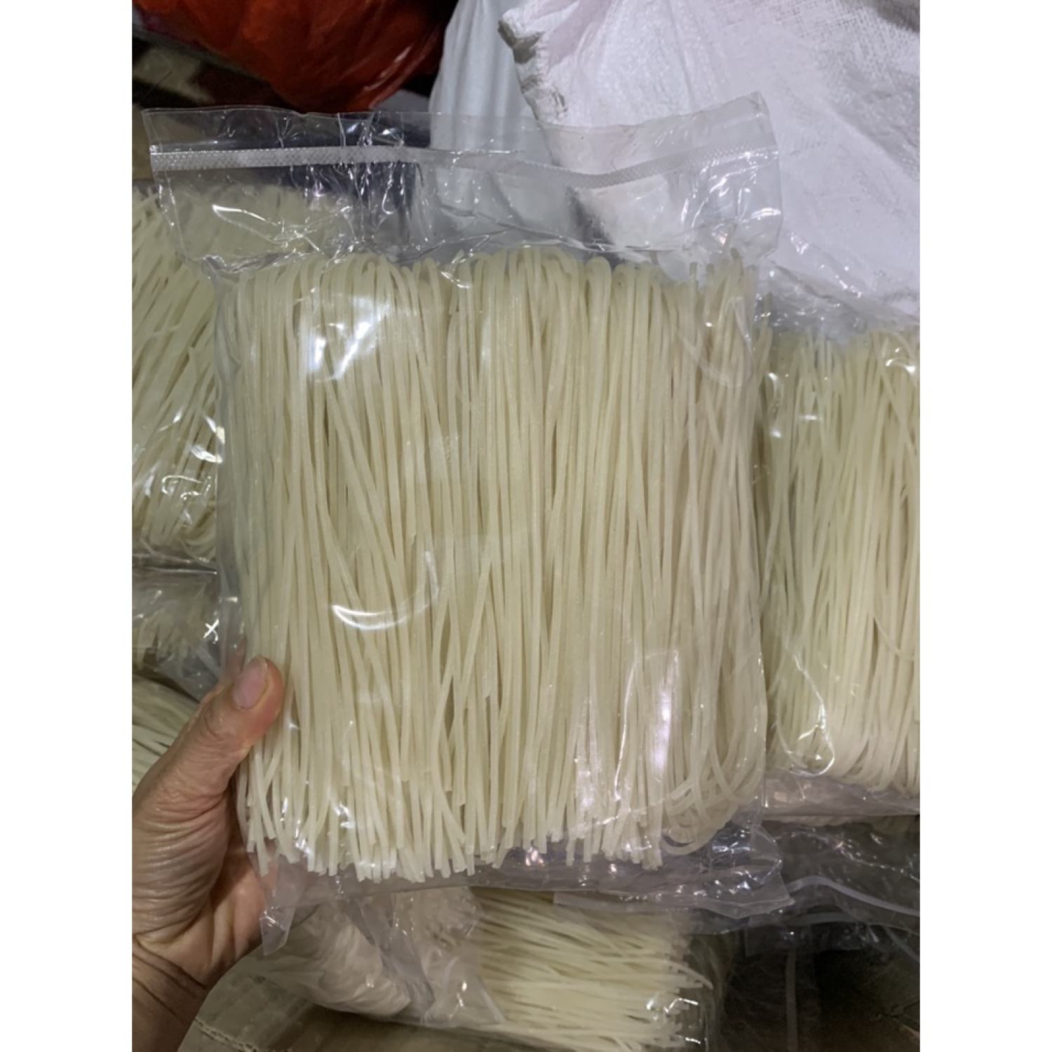 Bún trắng gạo bao thai, bún khô liên đồng, sợi to, sợi nhỏ