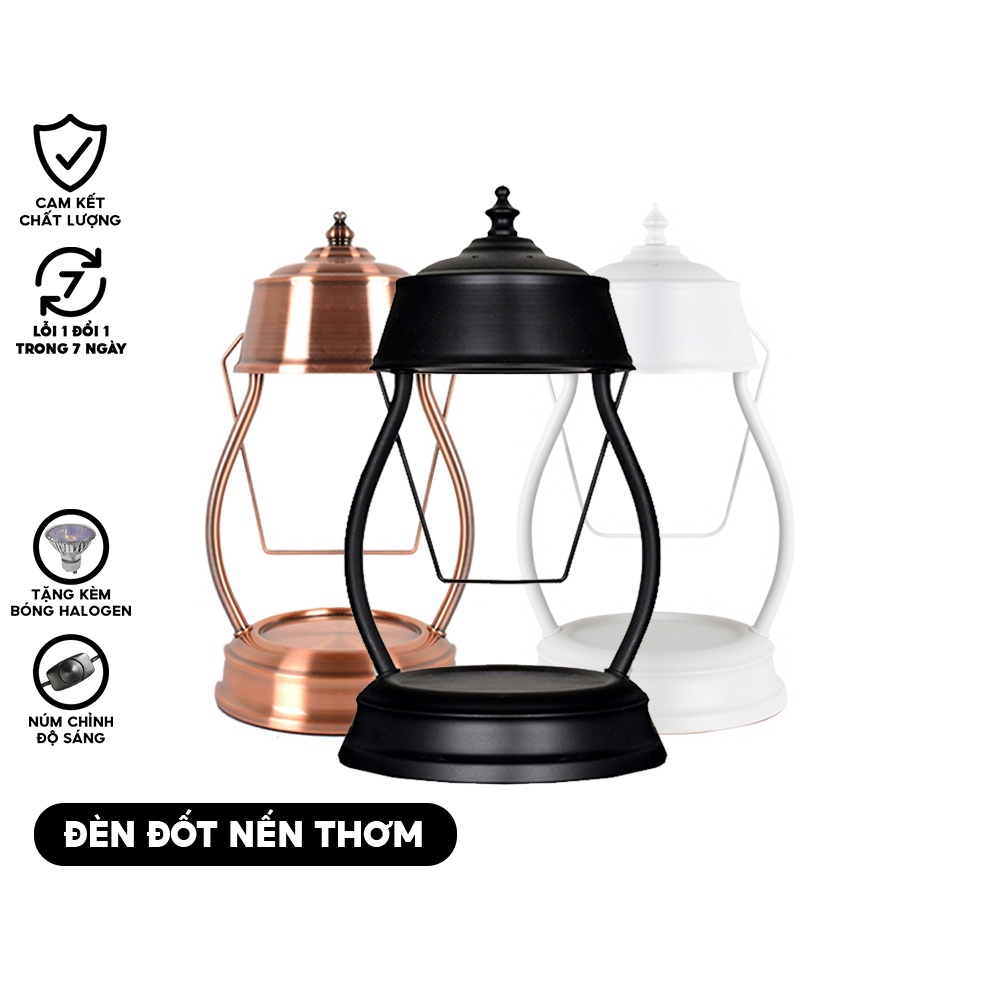 Đèn Đốt Nến Thơm Hàn Quốc - House Warmer Candles GU10 - Tặng Kèm Bóng
