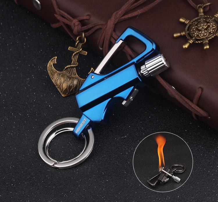 Bật lửa diêm xăng Honest kiêm móc khóa