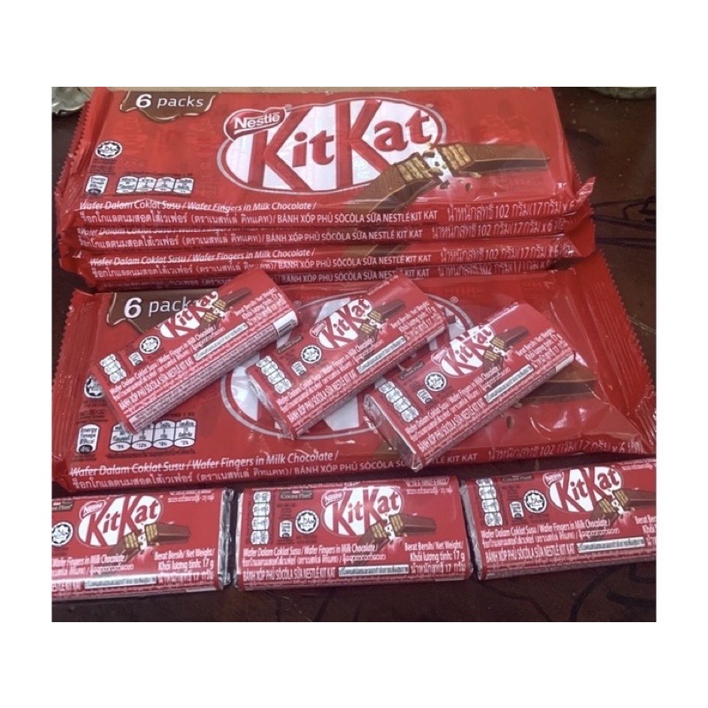 Kitkat socola nestle 17g hàng sẵn