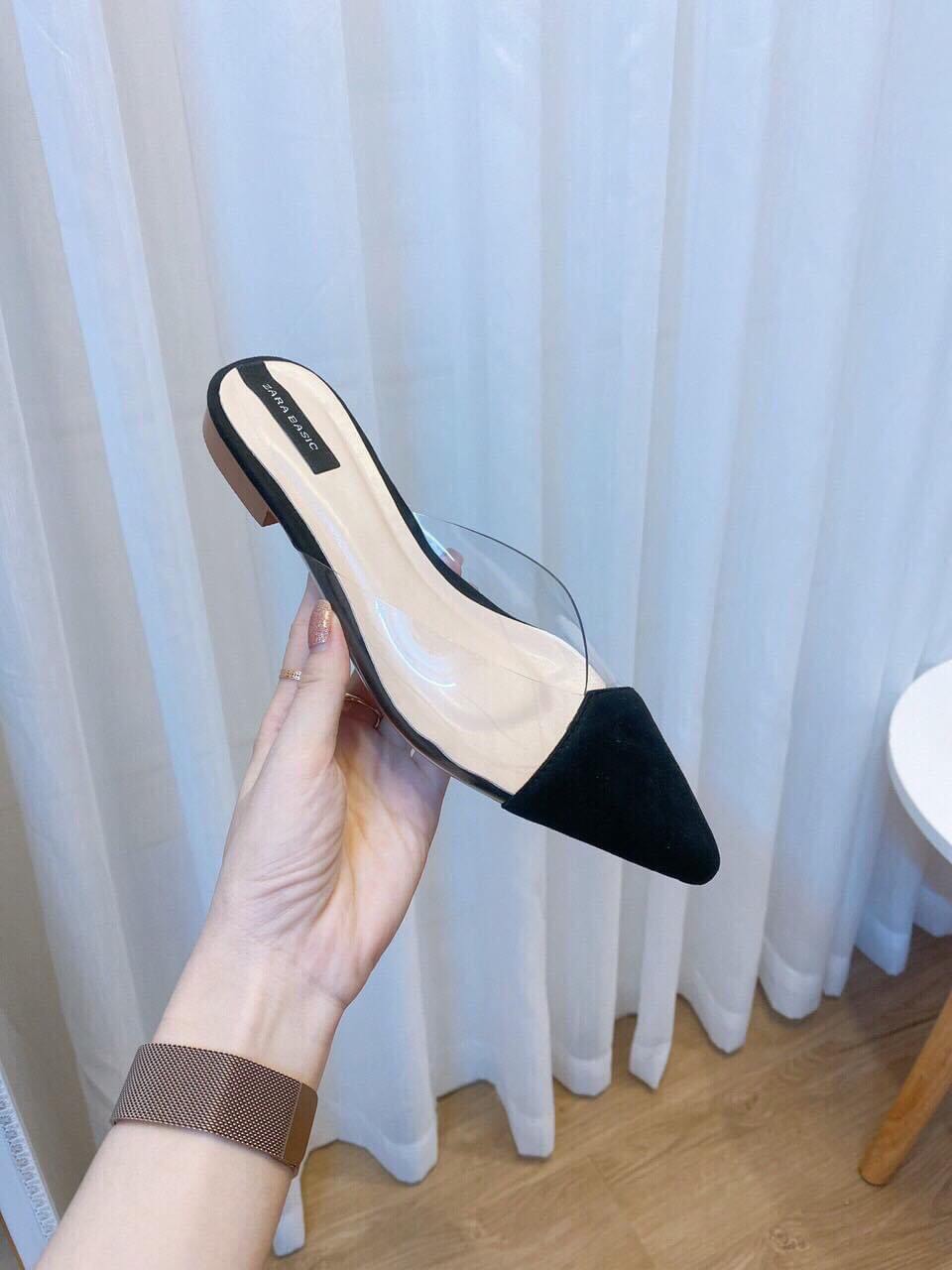 giày sục nữ đế bệt (2 mẫu) thời trang