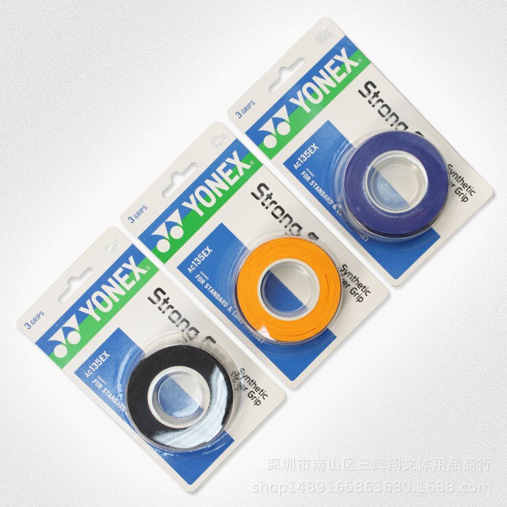 Cuốn Cán Vợt Yonex Ac135ex và AC102C 3in1, quấn cán yonex Mã SS001 Dùng Trong Chơi Tennis, Cầu Lông, tay nắm xe đạp Và Các Môn Thể Thao Khác SESAN STORE