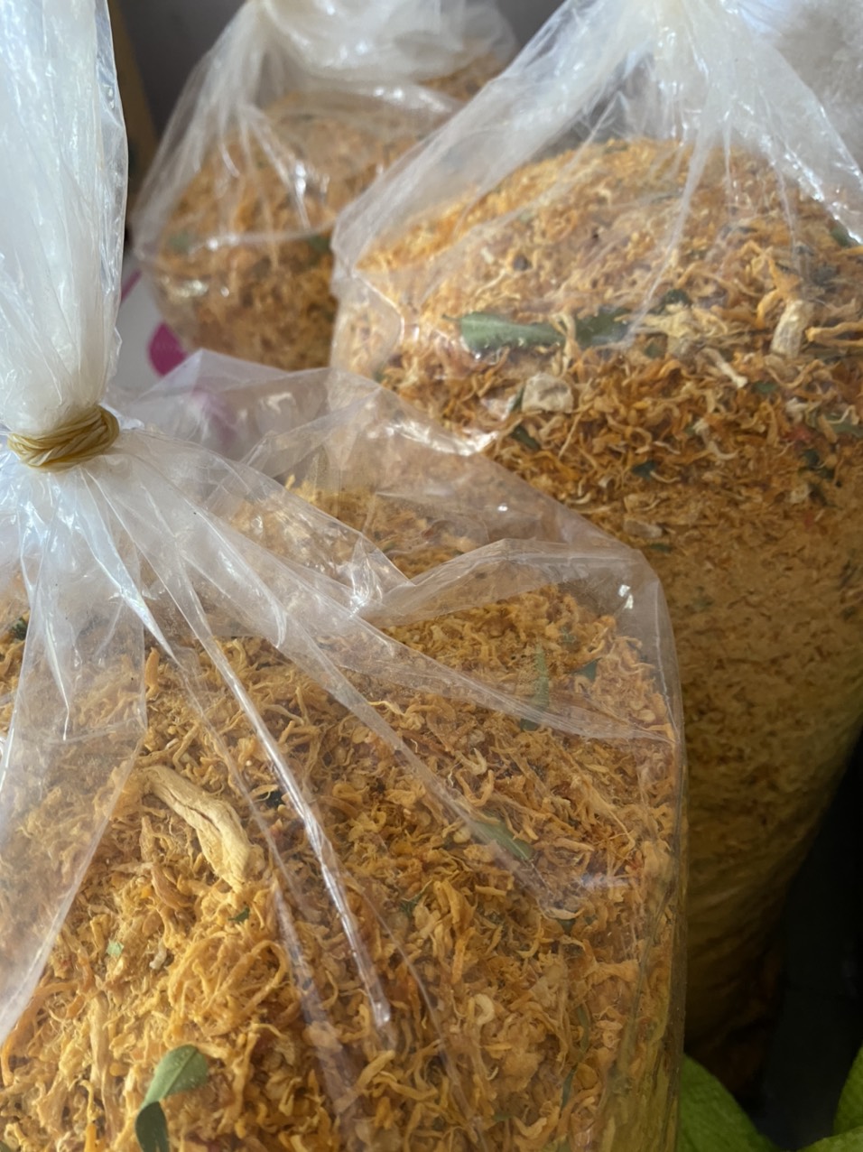 [HCM]5 kg Khô gà Vụn Lày Hòa - Nguyên liệu chế biến bánh tráng trộn ( Vụn nhiều)