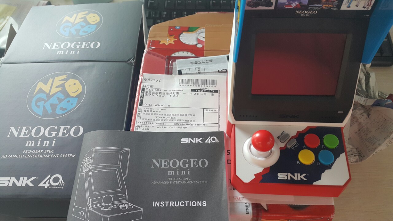 [HCM]Máy Neo Geo Mini kỉ niệm 40 năm chính hãng