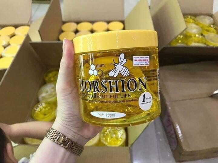 Gel wax lông mật ong Horshion 750ml