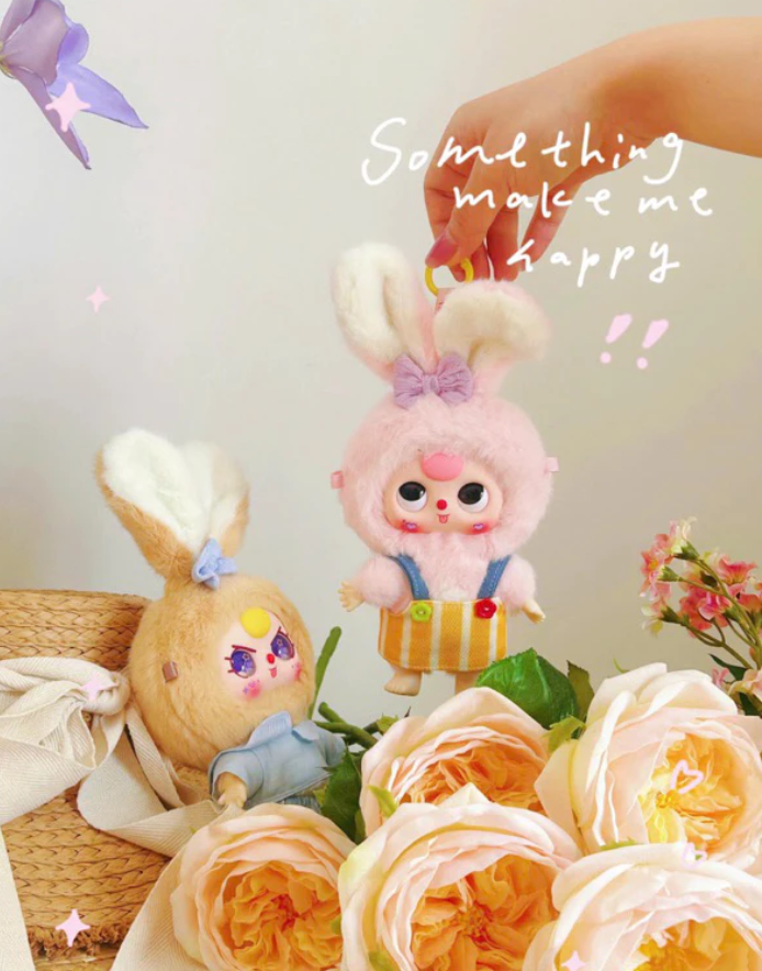 Hộp mù, Túi mù Baby Three V5 Series Thỏ Macaron Búp Bê Dễ Thương Sang Trọng Đồ Chơi Nhồi Bông Blind Box