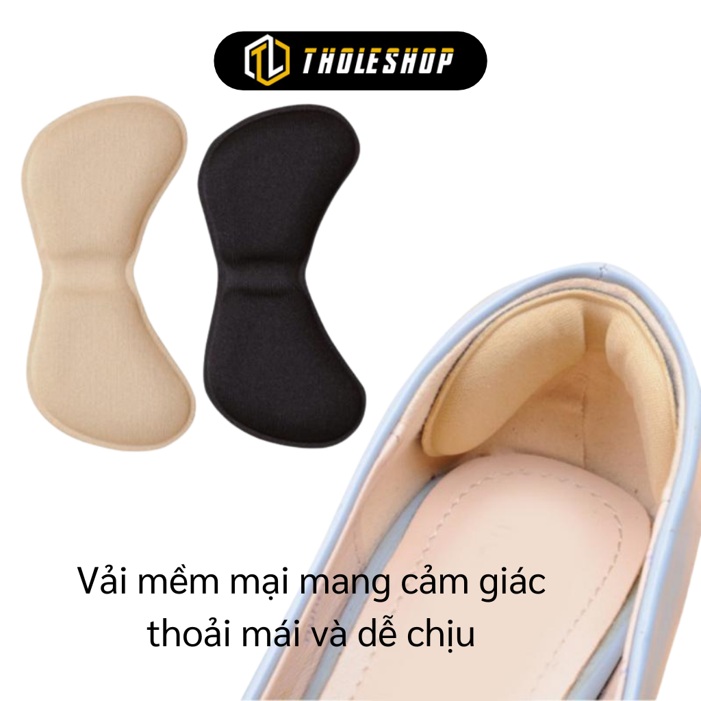 Miếng lót gót giày - 1 cặp lót giày cao gót 4D chống trầy da, bảo vệ gót sau cho nữ loại bầu - Miếng đệm gót chân