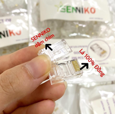 Hạt mạng SENNIKO đồng nguyên chất