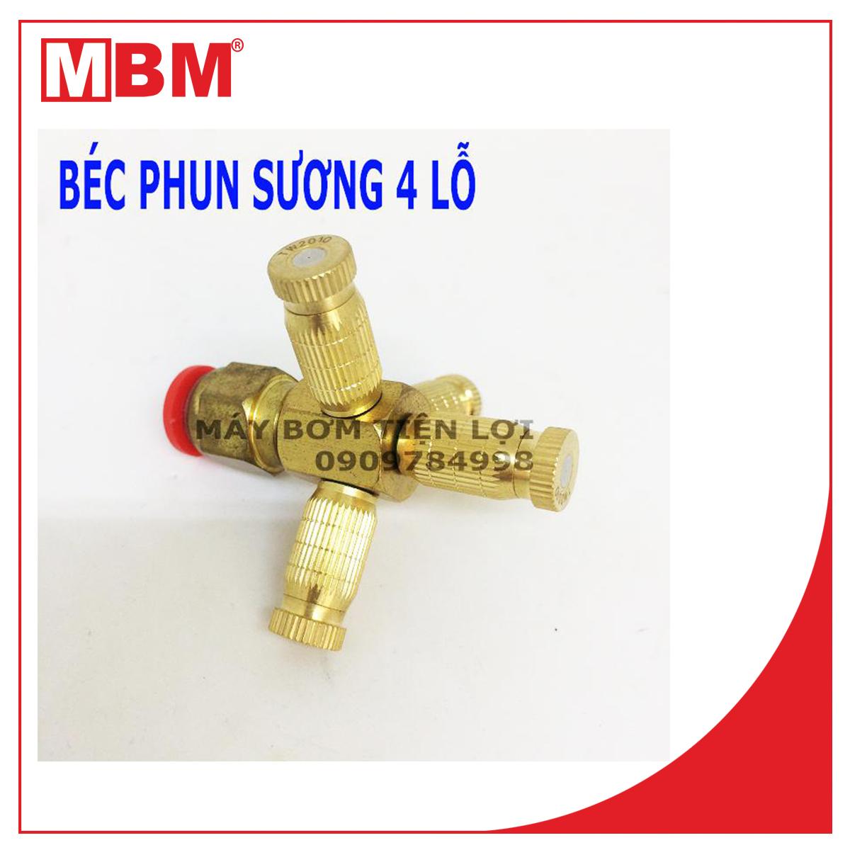 Bộ đế cuối 4 béc phun sương