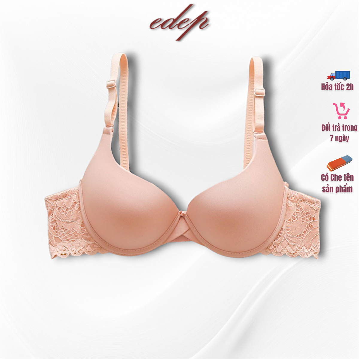 Áo Ngực Trơn Mút Vừa Có Gọng Form Đẹp