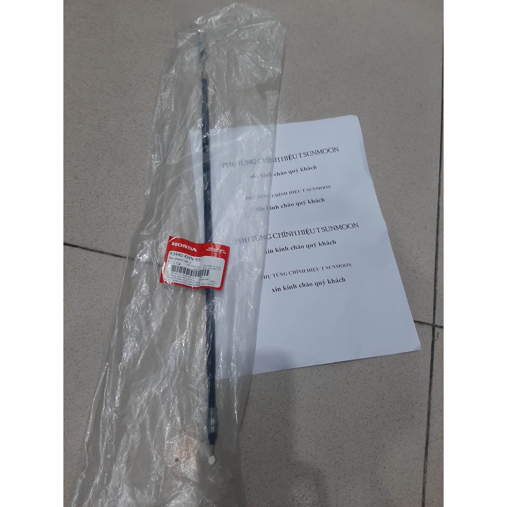 Dây phanh sau 1 dây phanh sau ngắn pcx 2010-2012 honda