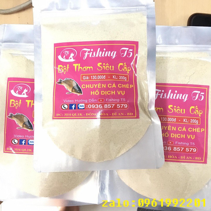 BỘT THƠM TRỨNG KIẾN CÂU CÁ CHÉP T5-BỘT THƠM T5 CÂU CHÉP-BỘT THƠM CÂU CÁ CHÉP