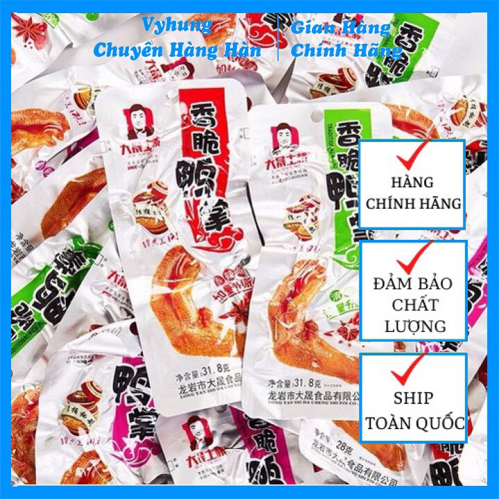 Chân vịt ăn cay tê lưỡi món hot trend gần đây