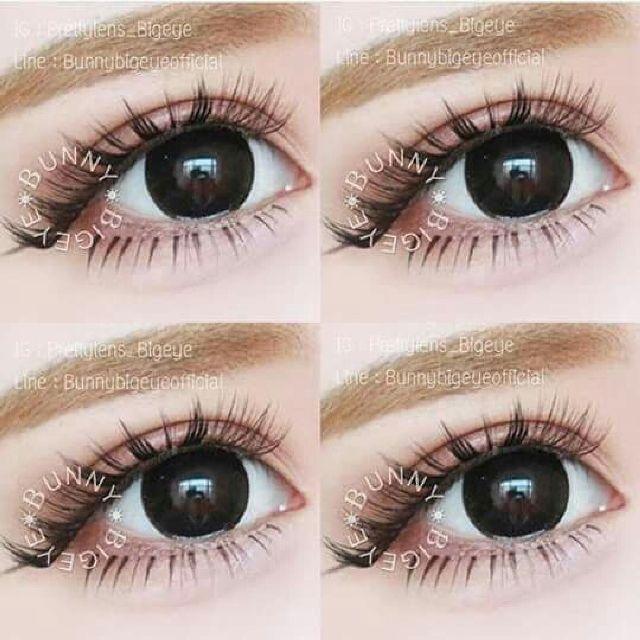 [Hoàn tiền 20%] [HCM]lens đen giản ít -  sử dụng 1 năm tặng kèm khây đựng